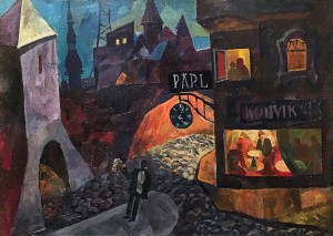 Валерий Ватениин - Старый Таллин, 1965 (холст, масло)