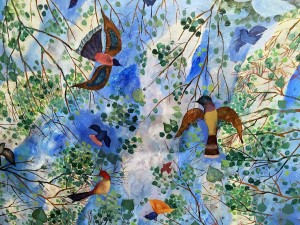 Валерий Ватенин - Весенний узор, 1967 (фрагмент)