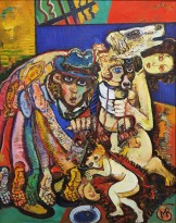 Виктор Мымрин - Копейка, 1999 (холст, масло)