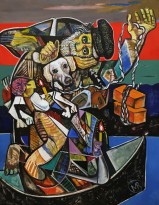 Виктор Мымрин - Муму, 2010 (холст, масло)