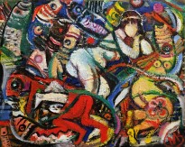 Виктор Мымрин - Потерянная женщина, 2007 (холст, масло)