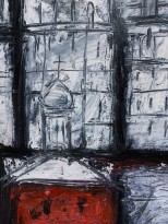 Владимир Курдюков - Мир. Moscow, 2005 (картон, масло) фрагмент