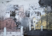 Владимир Курдюков - Рим, 2005 (картон, масло)