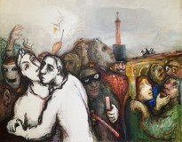 Юрий Гусев — Вальс, 2012 (холст, темпера)