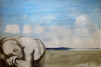 Юрий Гусев — Горизонт, 2009 (холст, темпера)