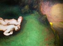 Юрий Гусев — Двое, 2011 (холст, темпера)