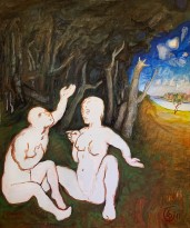 Юрий Гусев — Диалог, 2011 (холст, темпера)