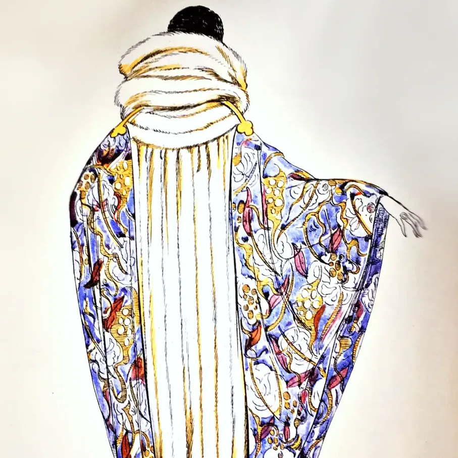 Леопольдо Метликовиц — плакат к опере «Мадам Баттерфляй» Пуччини 1904