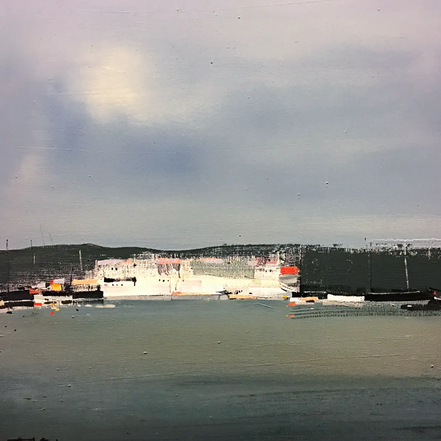 Алексей Ланцев — Южная бухта, Севастополь, 2018 (холст, акрил)