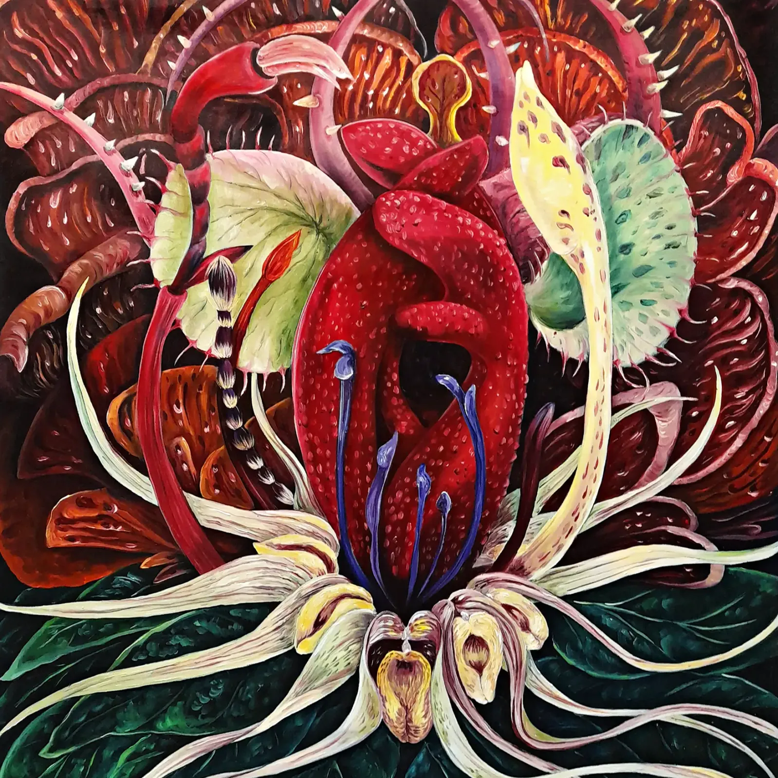 Алисия Накацука — Без названия_5, 2025 (холст, масло)