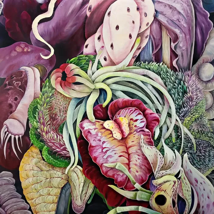 Алисия Накацука — Без названия_7, 2025 (холст, масло)