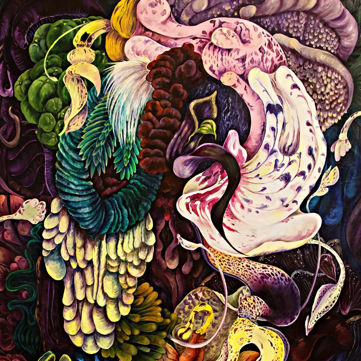 Алисия Накацука — Без названия_9, 2024 (холст, масло)