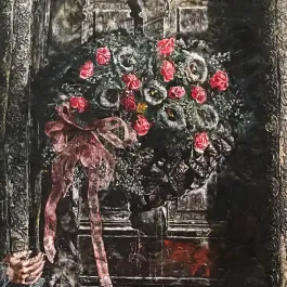 Айвен Олбрайт — То, что должен был сделать, я не сделал (Дверь), 1931-1941 (холст, масло)