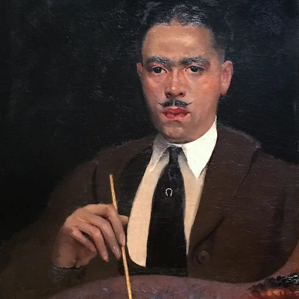 Арчибальд Дж. Мотли-младший — Автопртрет, 1920 (холст, масло)