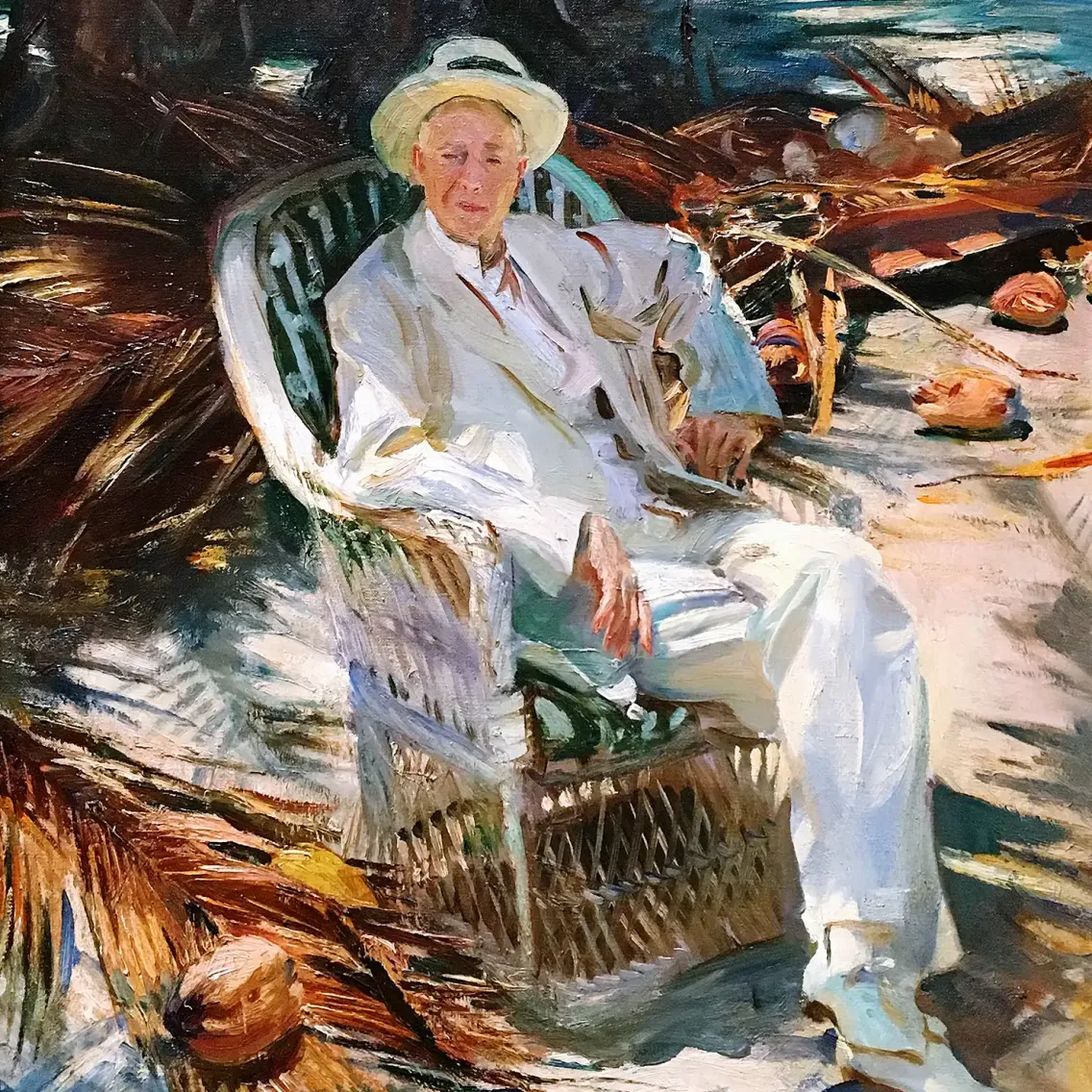 Джон Сингер Сарджент — Портрет Чарльза Диринга, 1917 (холст, масло)