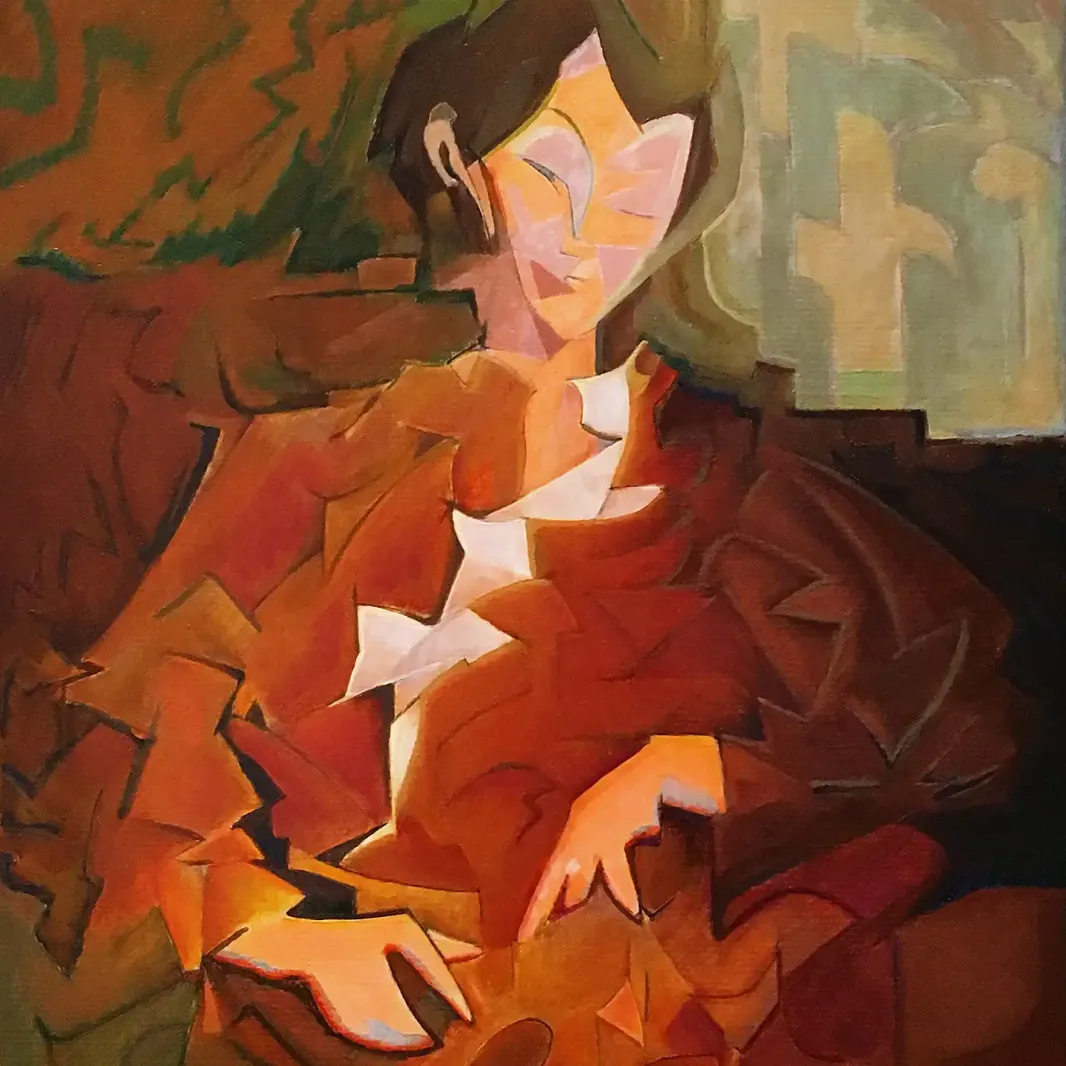 Маньерр Доусон — Миссис Дарроу, 1911 (масло, панель)