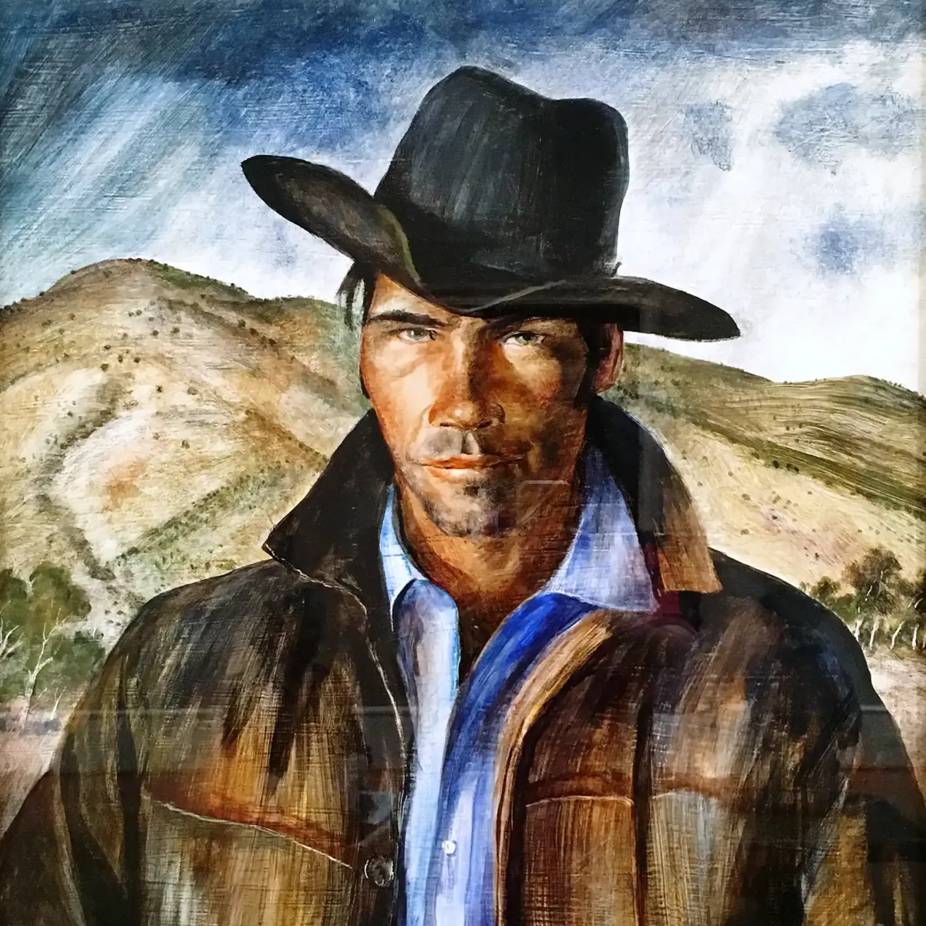 Питер Хёрд — Эль Мочо, 1936 (доска. темпера)