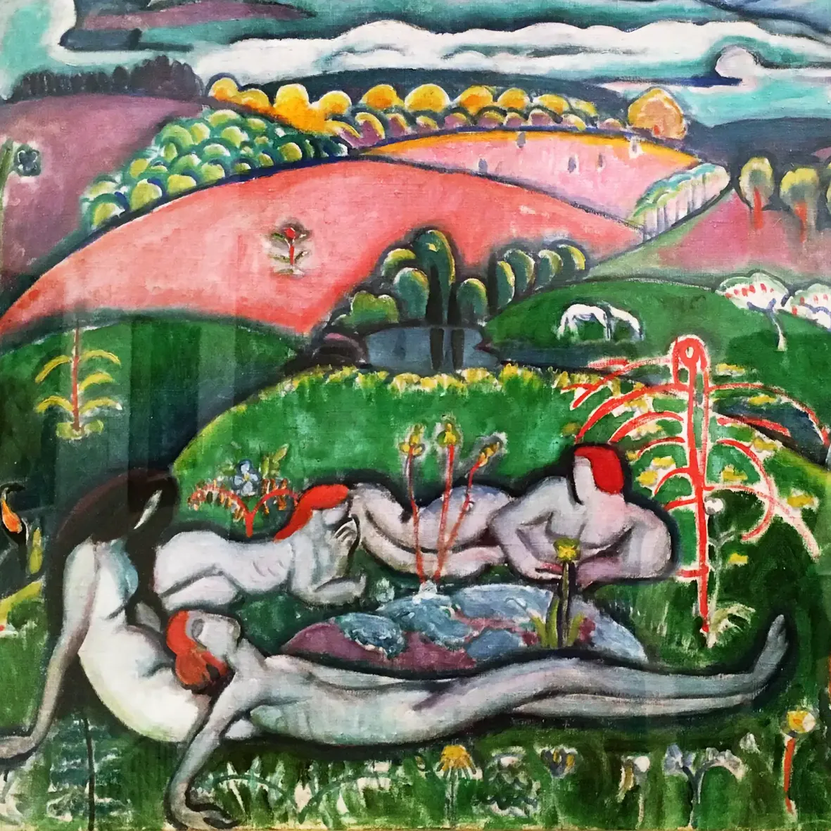 Уильям Зорах — Лето, 1913 (холст, масло)