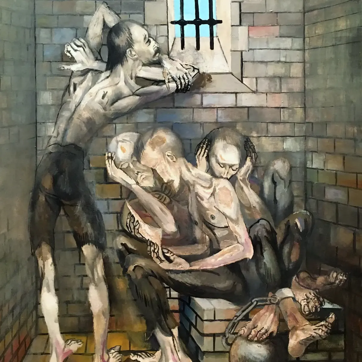 Филип Эвергуд — Непобедимые, 1946 (холст, масло)