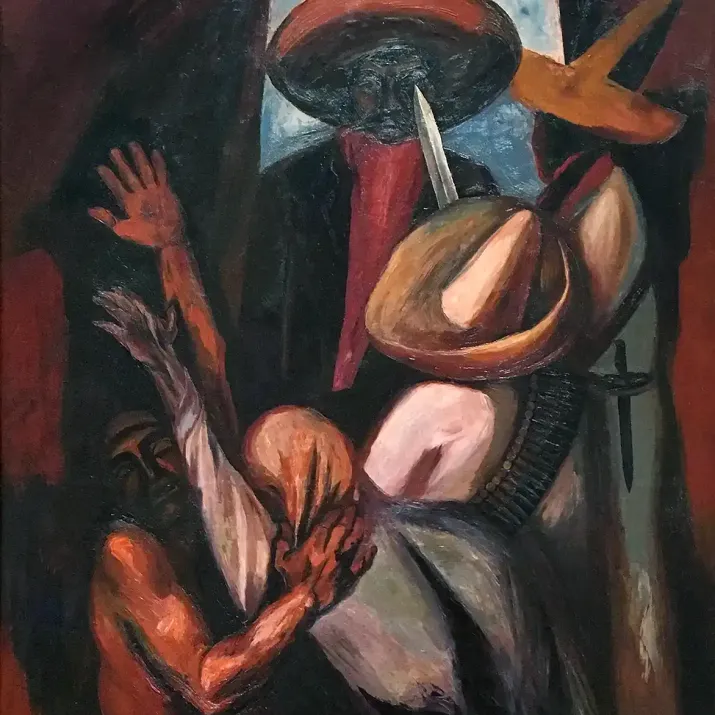 Хосе Клементе Ороско — Сапата, 1930 (масло, холст)