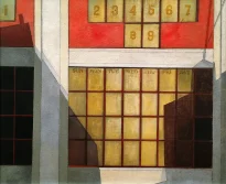 Чарльз Димут — Бизнес, 1921 (холст, масло, графит)