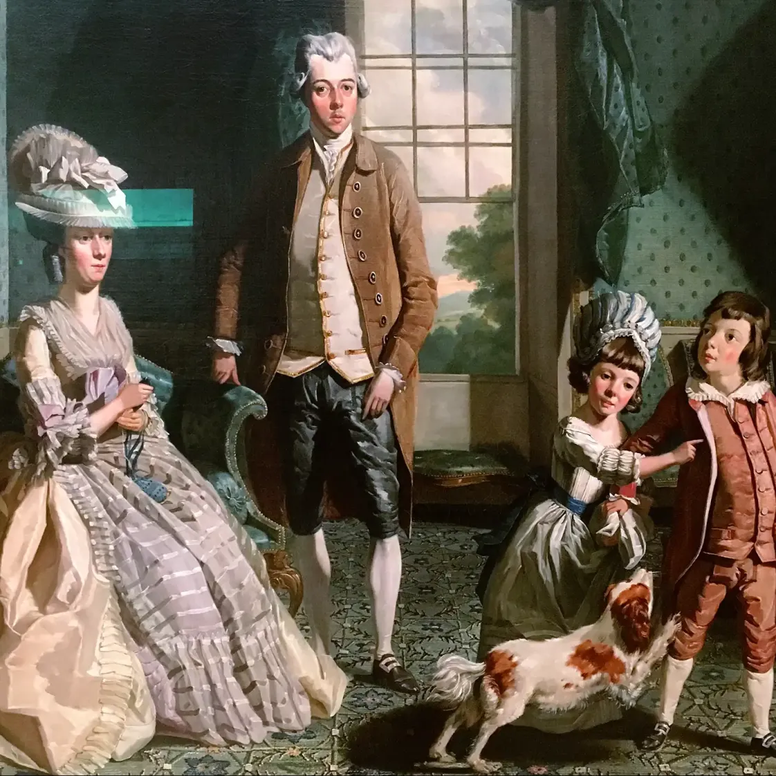 Джон Синглтон Копли — Семья Фонтейн около 1776 (холст, масло)
