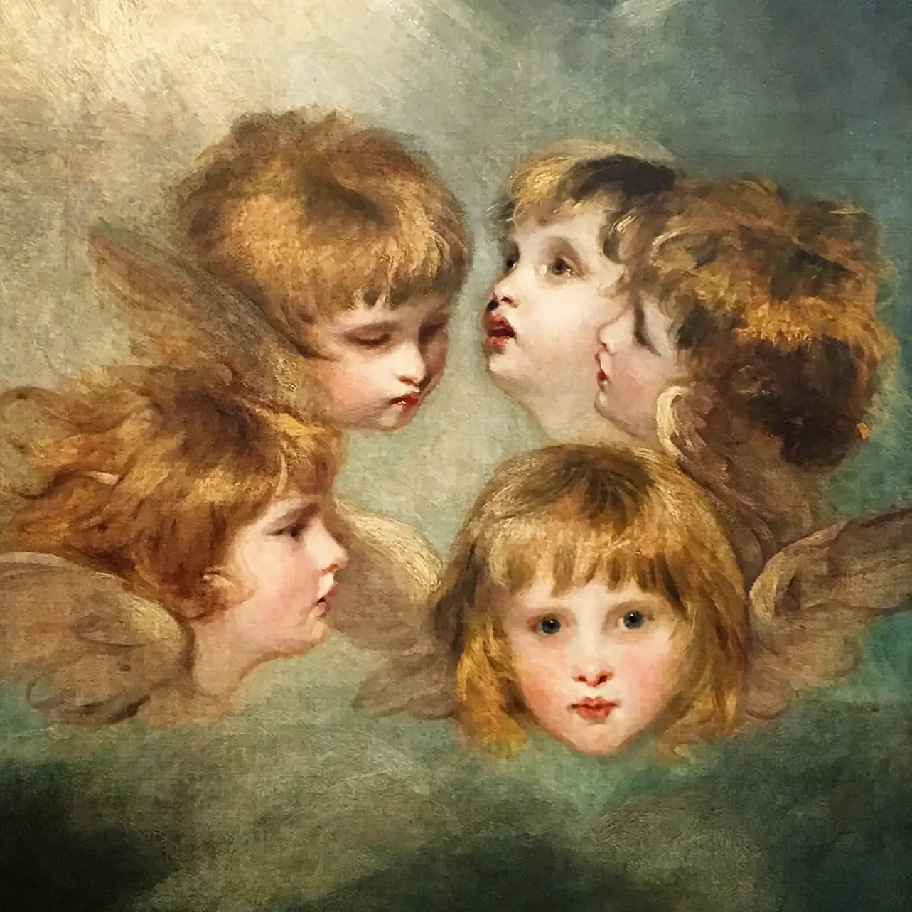 Джошуа Рейнольдс — Детский портрет в разных ракурсах, 1786–1787 (холст, масло)