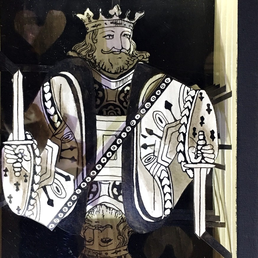 Валерий Гриковский — Страсти по Линнею_21, 2014-2018 (многослойная графика, бумага, тушь, пластик)