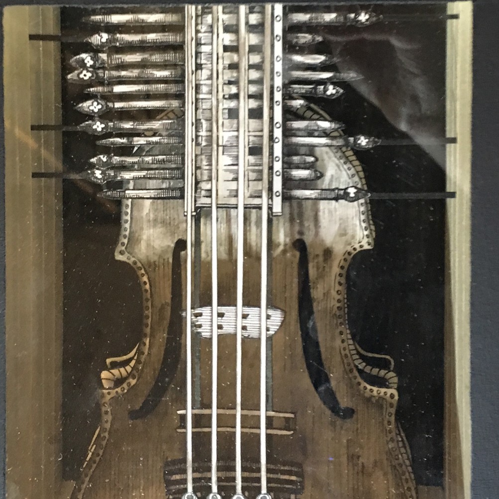 Валерий Гриковский — Страсти по Линнею_4, 2014-2018 (многослойная графика, бумага, тушь, пластик)