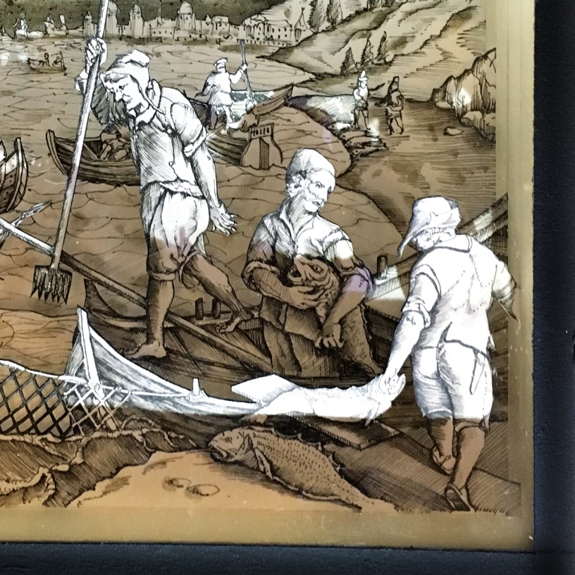 Валерий Гриковский — Страсти по Линнею_7, 2014-2018 (многослойная графика, бумага, тушь, пластик)