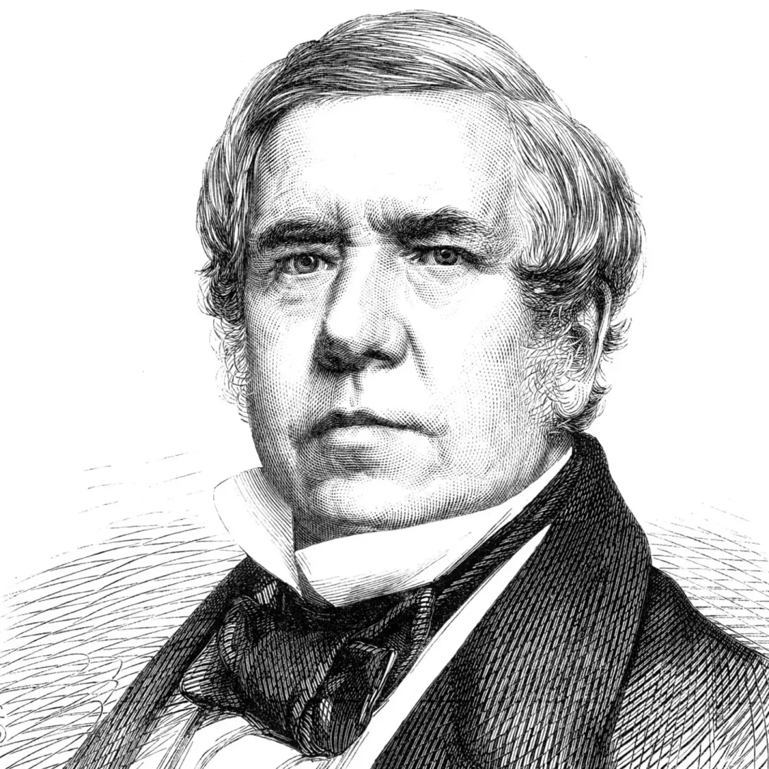 Автор гравюры неизвестен — Дэвид Робертс, 1864, Гравюра по фотографии J. and C. Watkins. Опубликовано в “Illustrated London News”, 1864