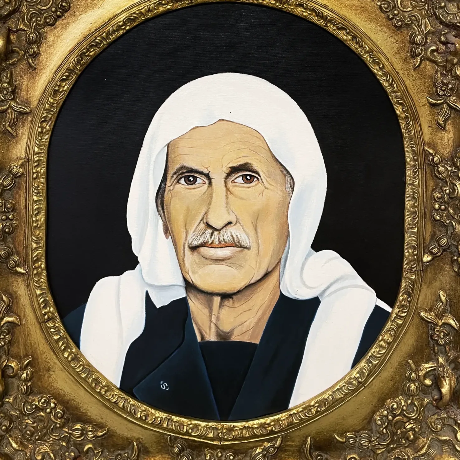 Анатолий Шишаков — Портрет дедушки, 2000 (холст, масло)