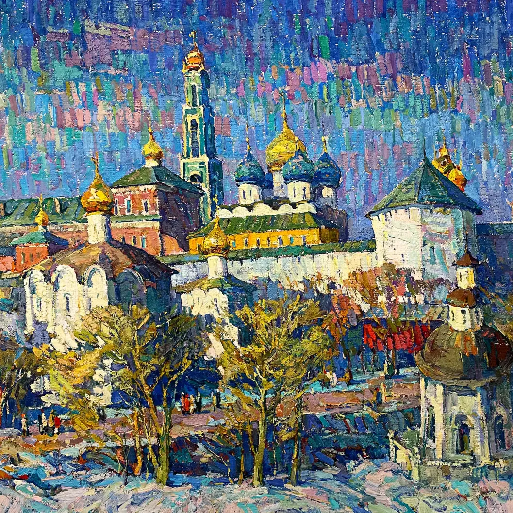 Владимир Чаянов — Сергиев Пасад, 1995 (холст, масло)