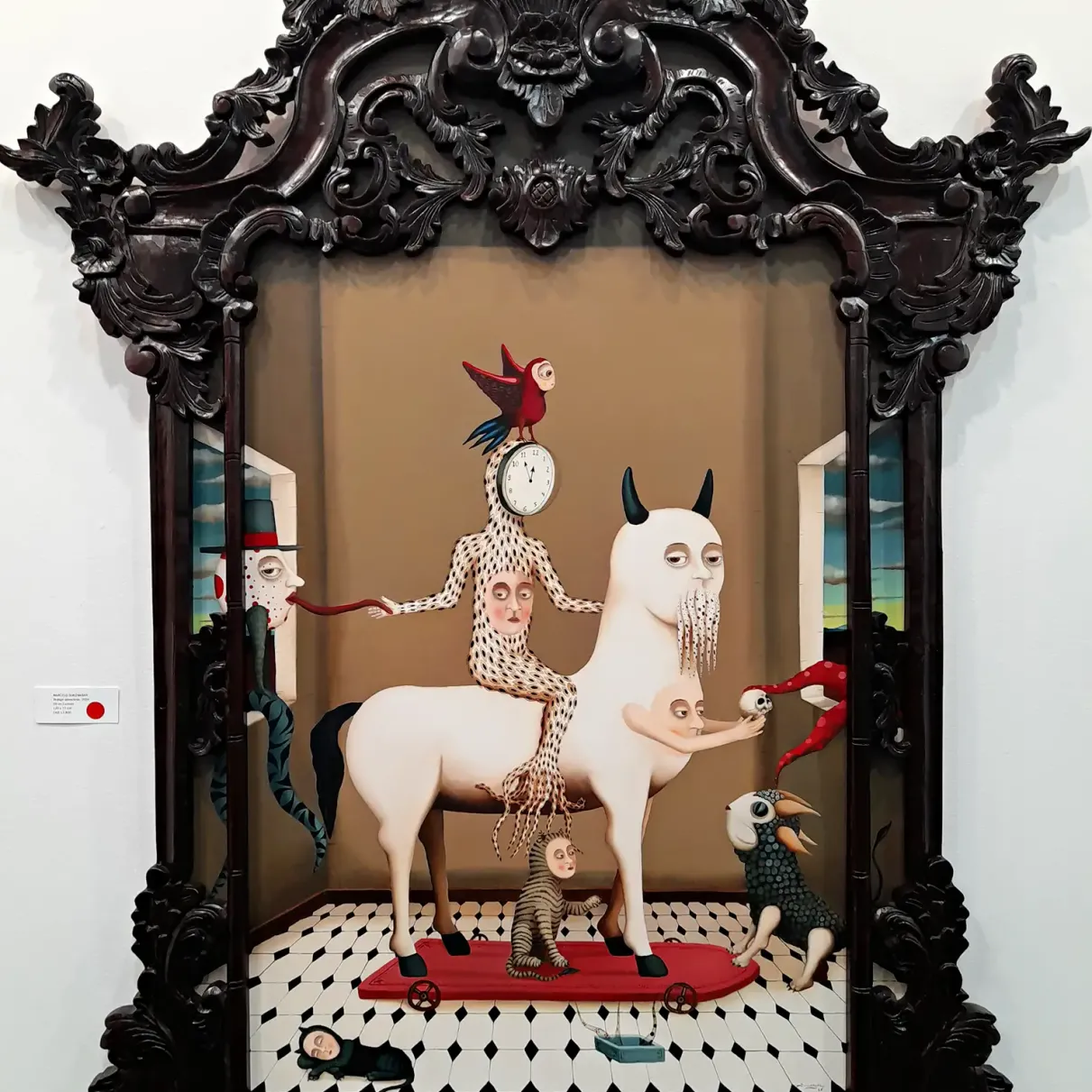 Марцело Суазнабар — Безмолвный свидетель, 2024 (холст, масло)