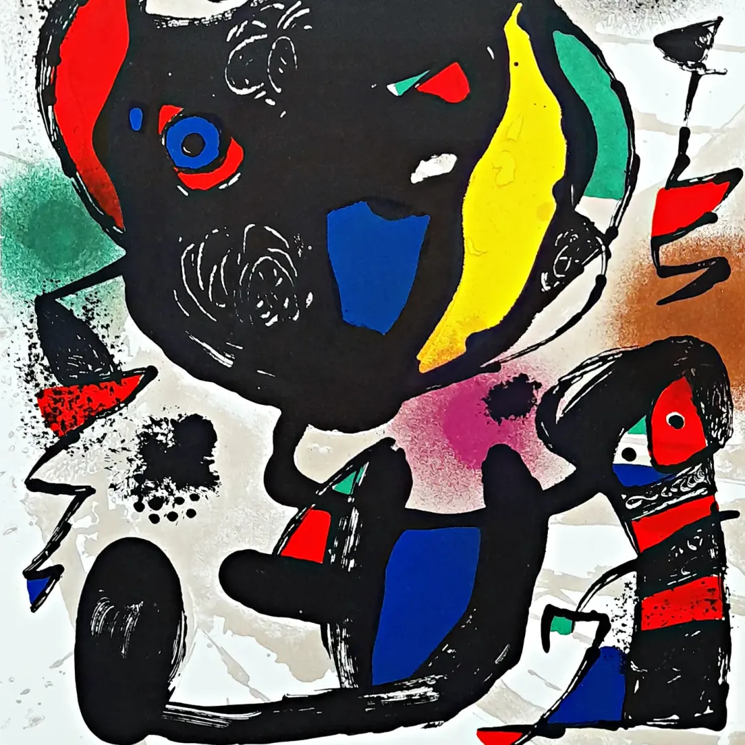 Хуан Миро — Без названия 2, 1981 (литография)