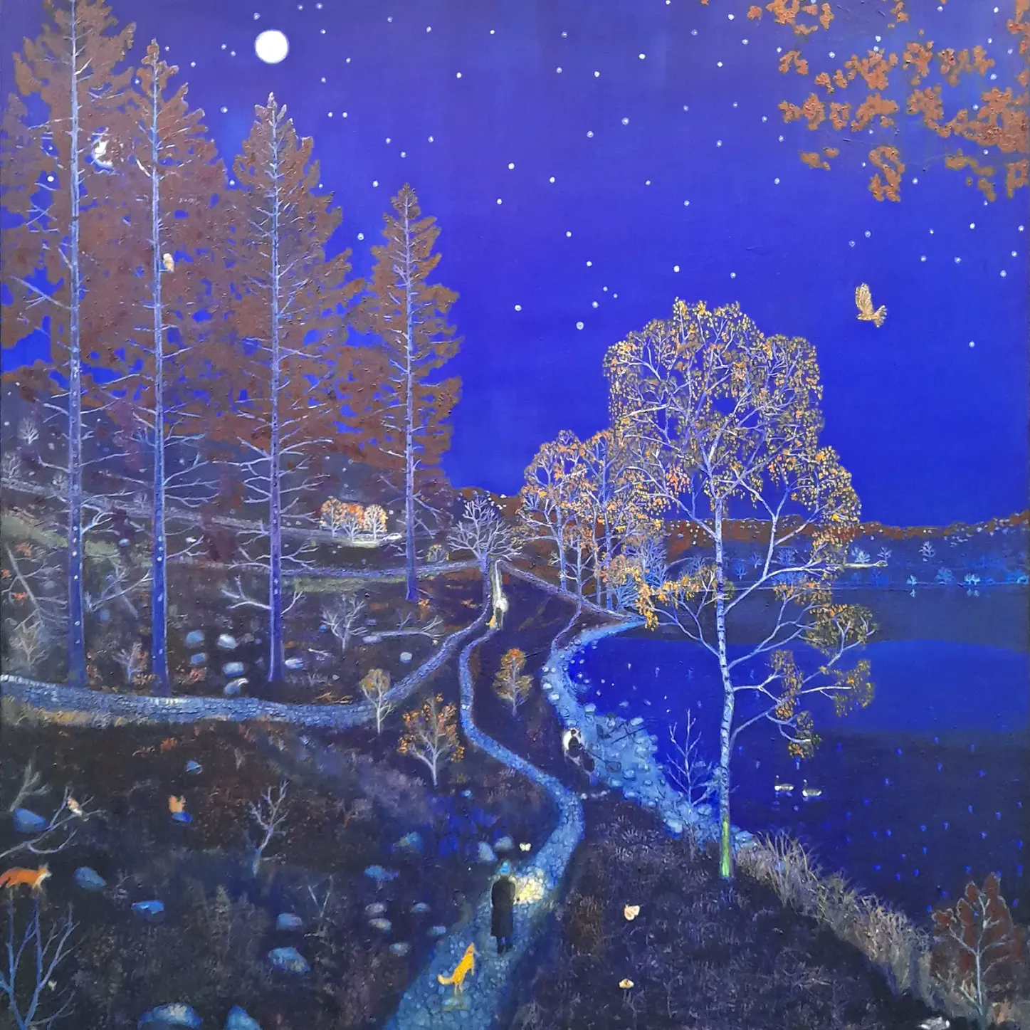 Эмма Хоуорт — Бездна взывает к бездне, 2025 (холст, масло)