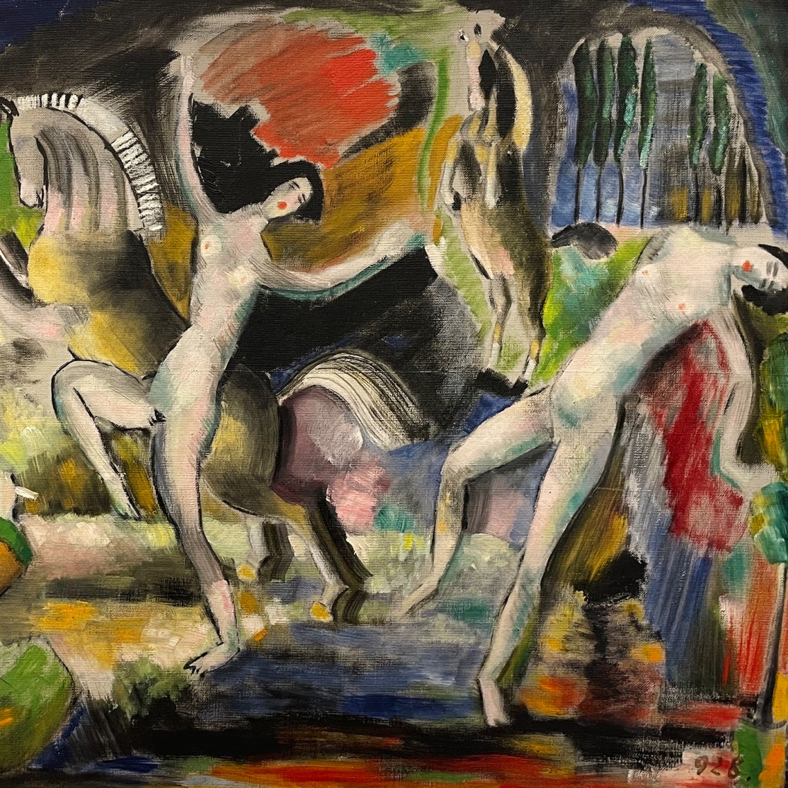 Золтан Келли — Танцы в лунном свете, 1927 (холст, масло)