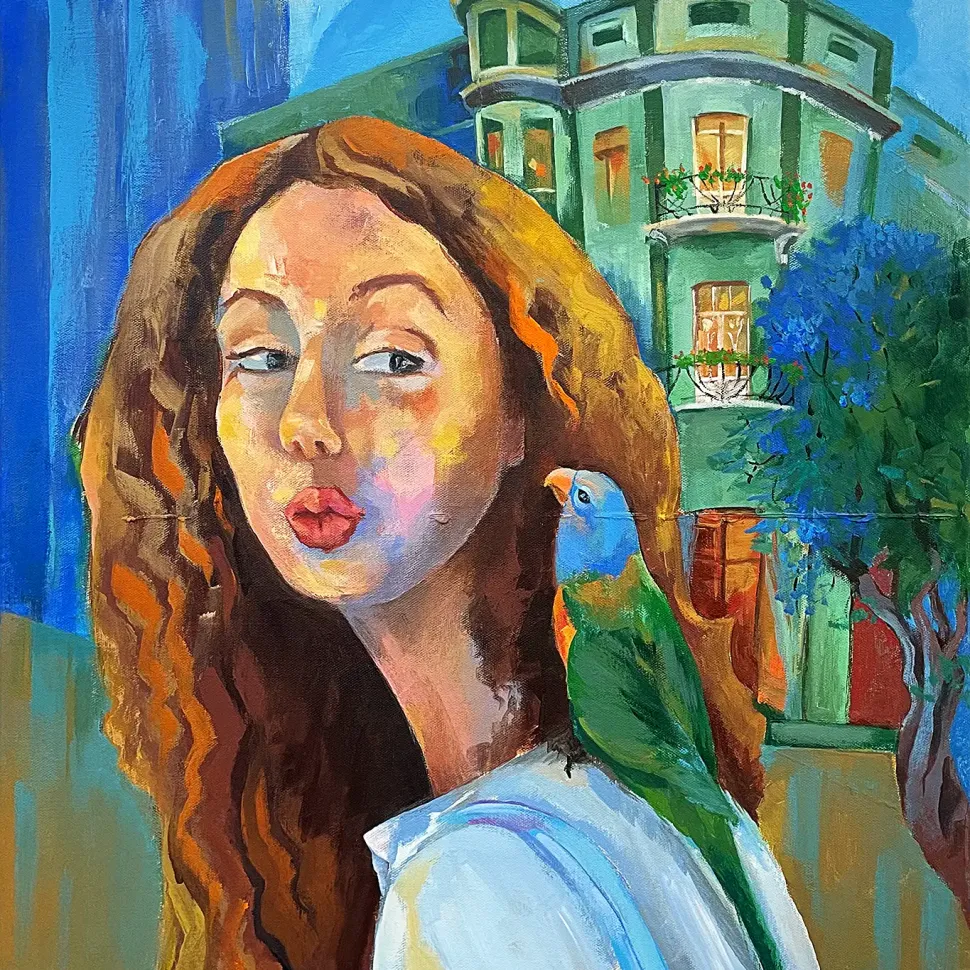 Галина Минц(холст, масло)