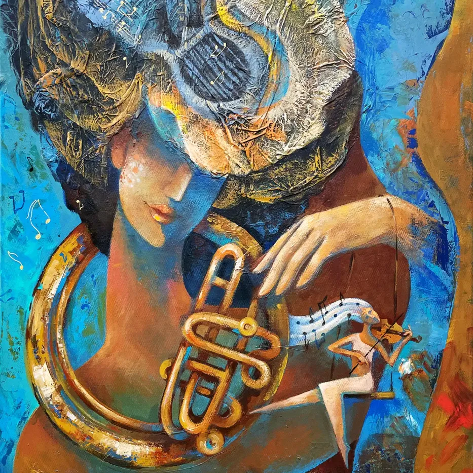 Галина Минц(холст, масло)