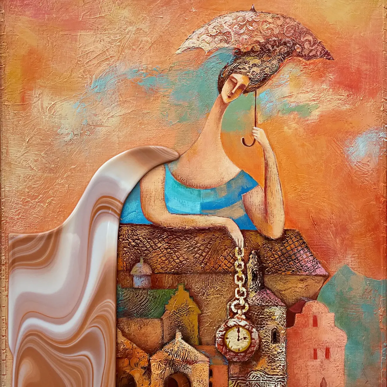 Галина Минц(холст, масло)