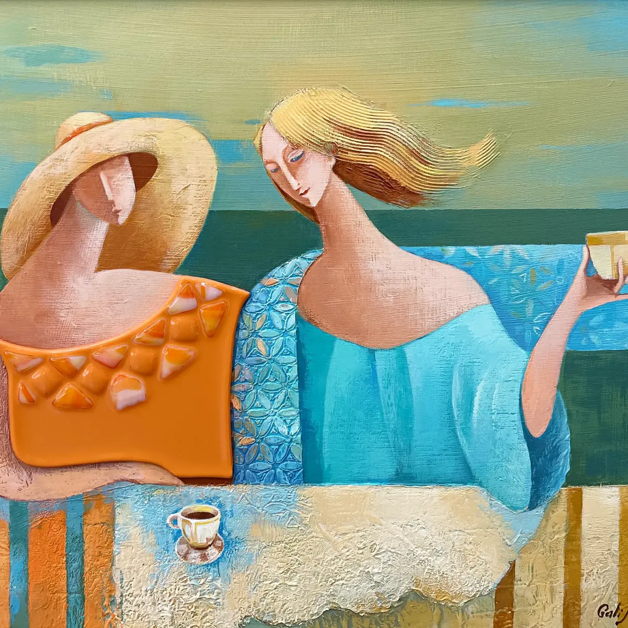 Галина Минц(холст, масло)