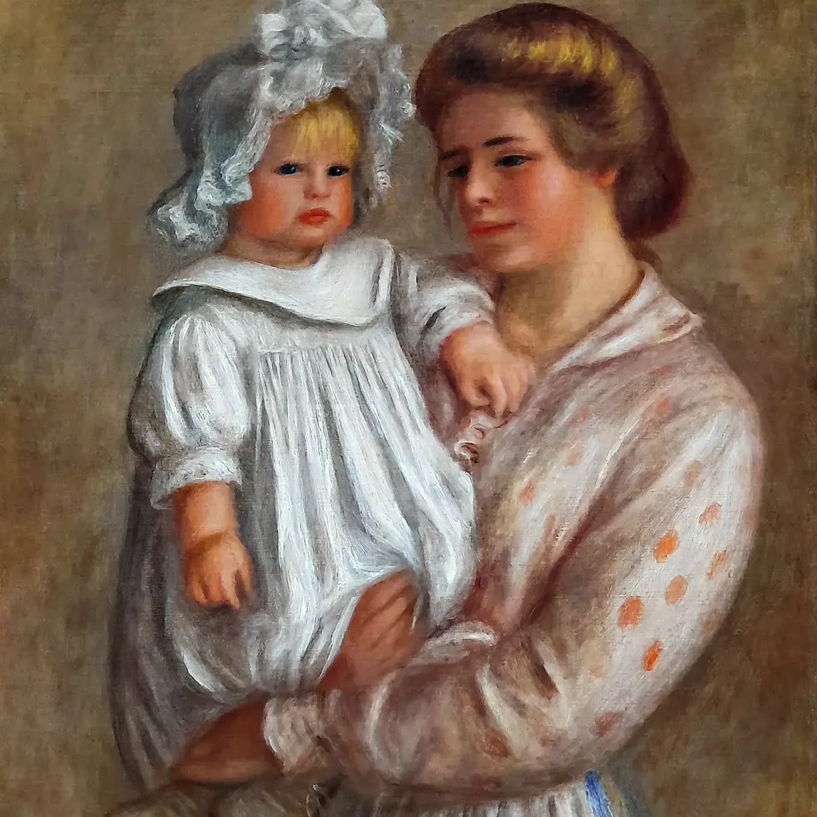 Огюст Ренуар — Клод и Рене, 1903 (холст, масло)