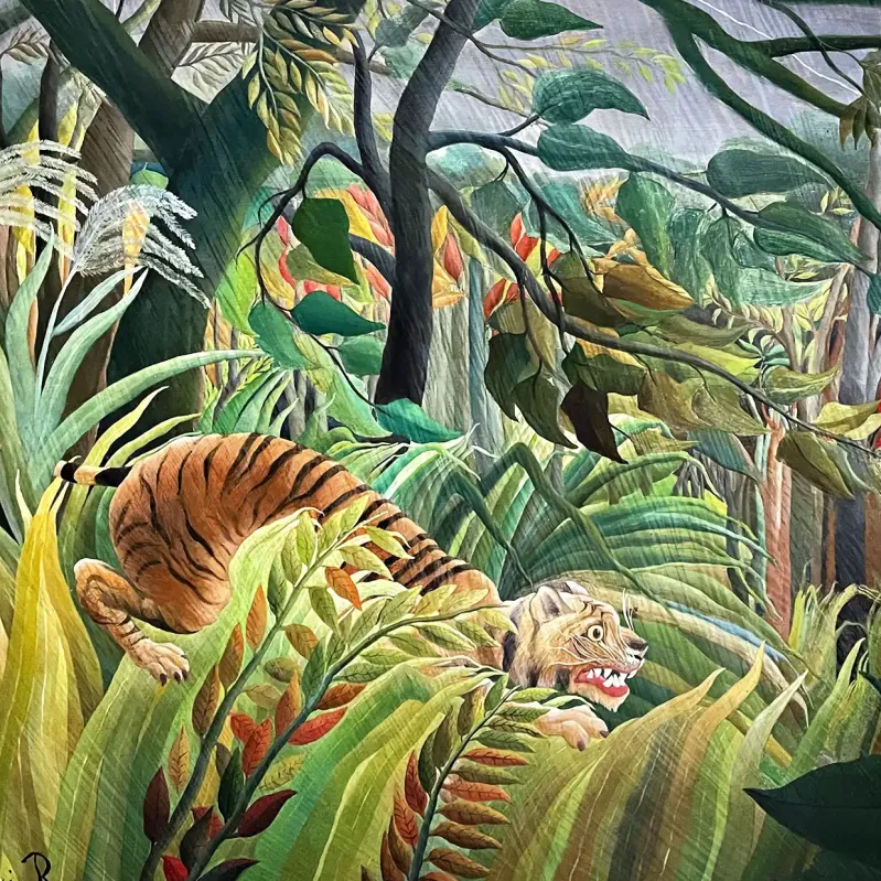 Анри Руссо — Удивлён!, 1891 (холст, масло)