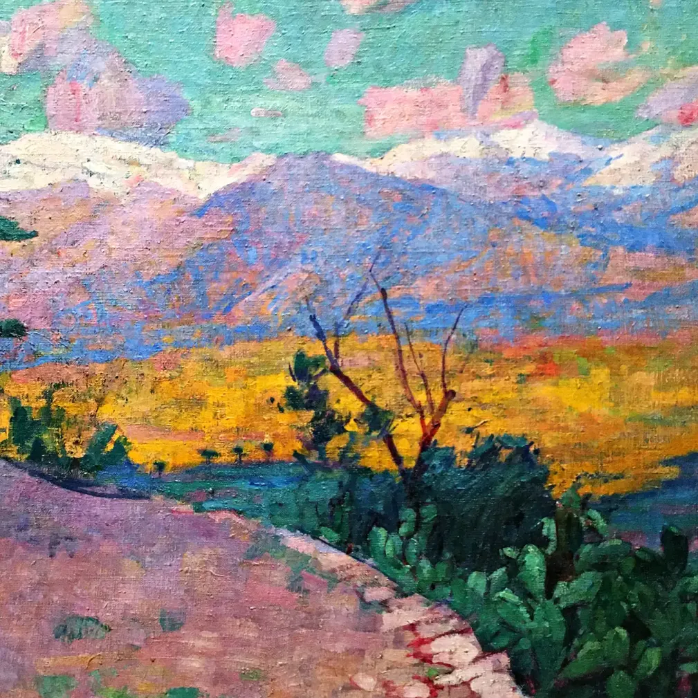 Джон Рассел —  Монте-Кассино, около 1889 (холст, масло)