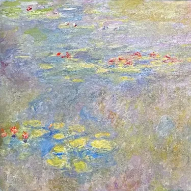 Клод Моне — Кувшинки, после 1916 (холст, масло)