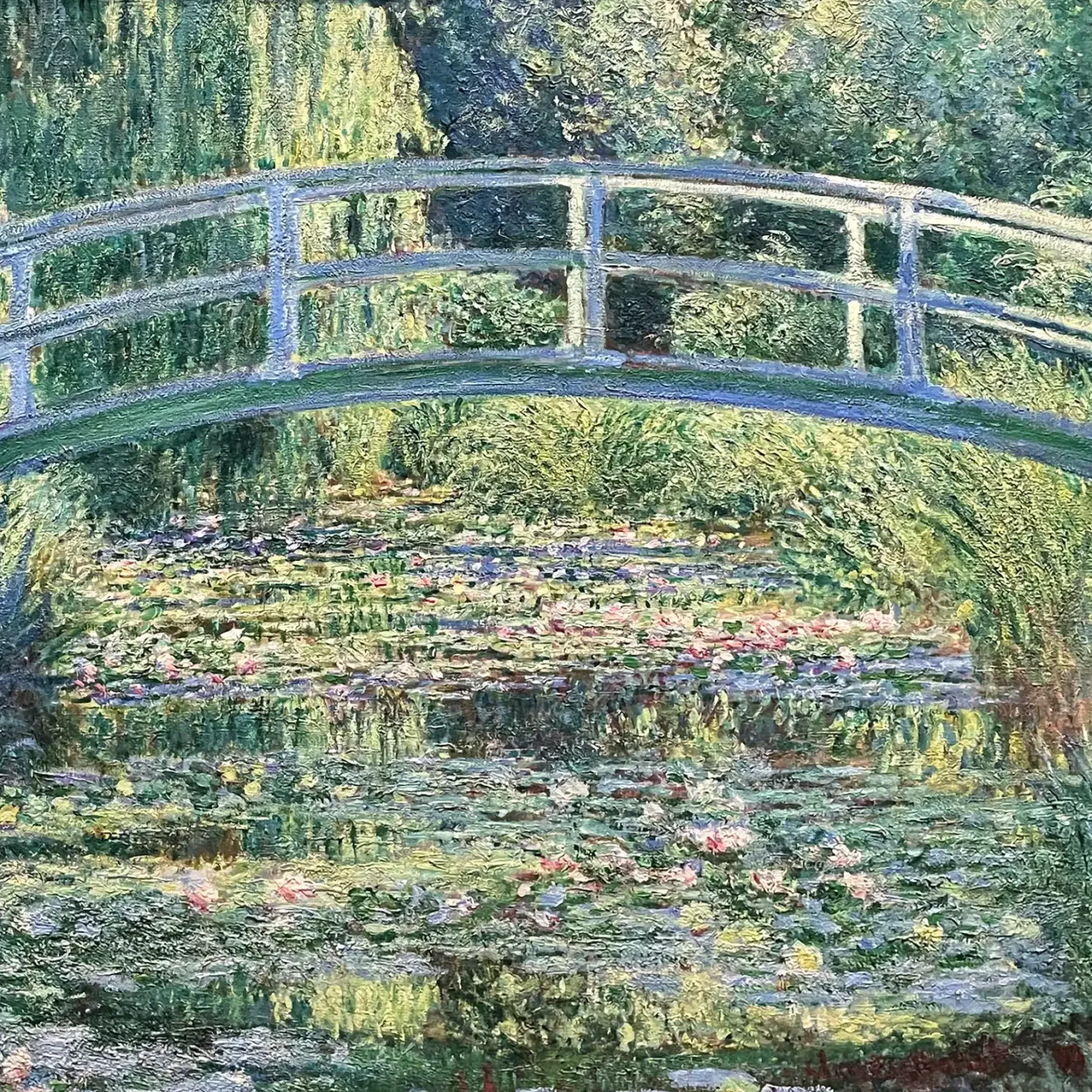 Клод Моне — Пруд с кувшинками, 1899 (холст, масло)