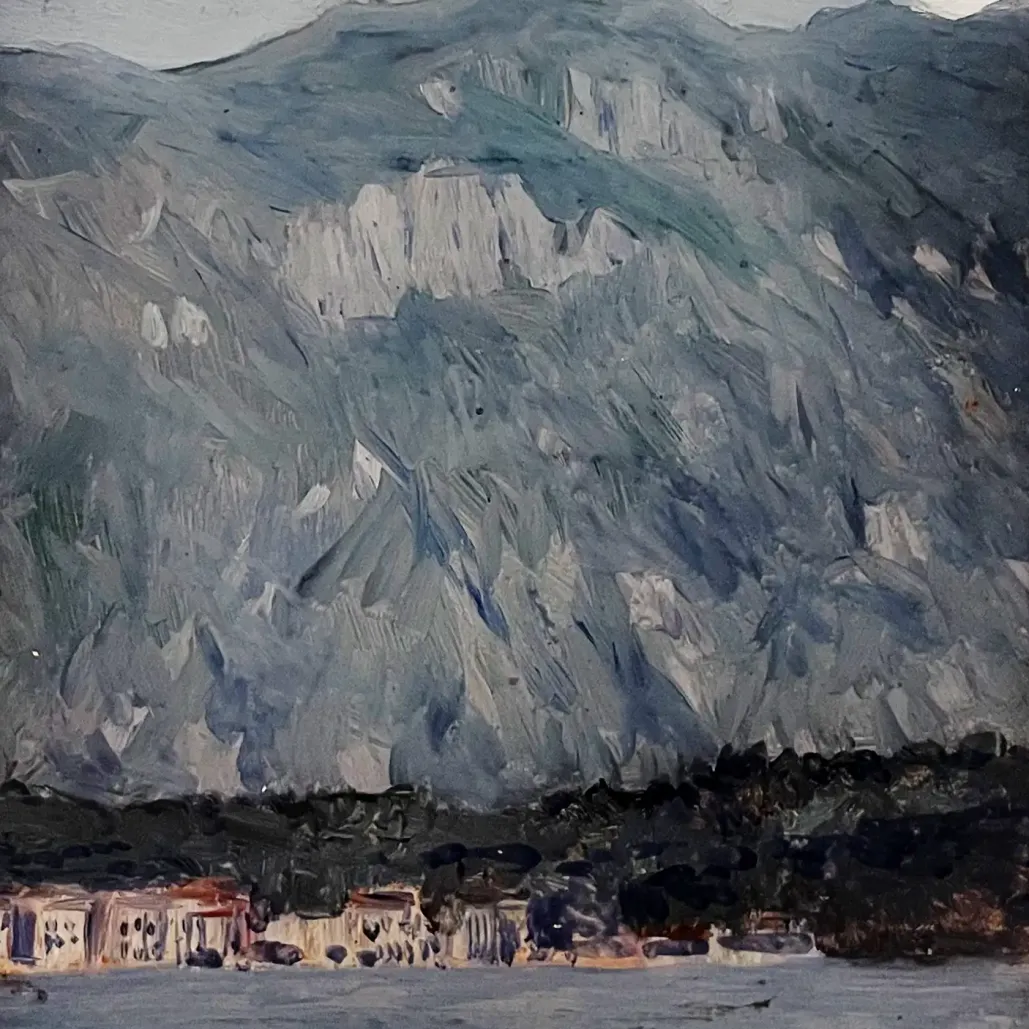 Исаак Левитан — Без названия,1894 (картон, масло)