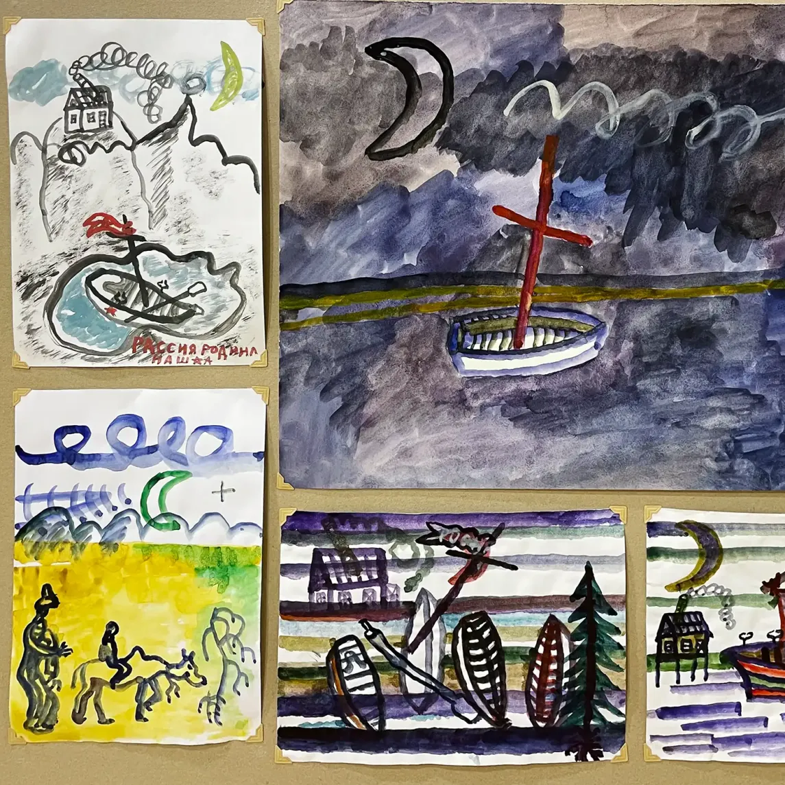 Геннадий Устюгов -- Без названия 3, 2020-е (холст, масло)