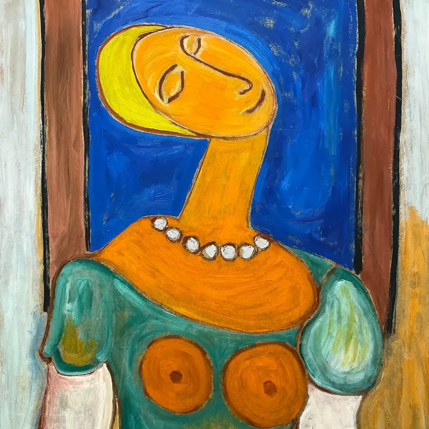 Геннадий Устюгов -- Девушка у окна, 2007 (холст, масло)