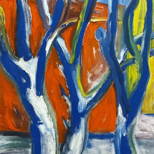 Геннадий Устюгов -- Зима и вот тепло, 2005 (холст, масло)